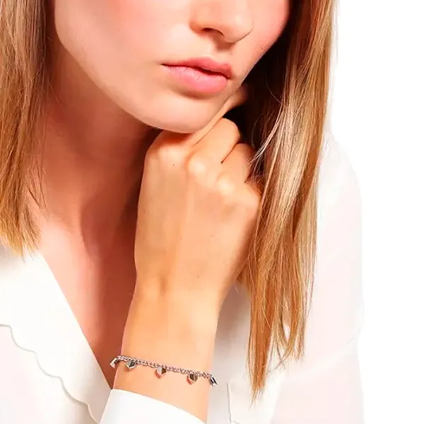 Браслет для женщин FOSSIL JF02430040 нерж. сталь/ Серебристый photo 2 Браслет для женщин FOSSIL JF02430040 нерж. сталь/ Серебристый photo 2