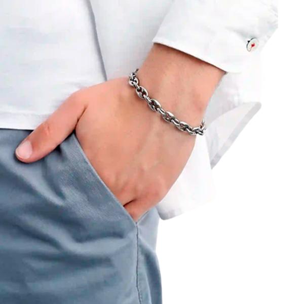 Brățară pentru bărbați FOSSIL JF02616040 Inox/ Silver photo 2