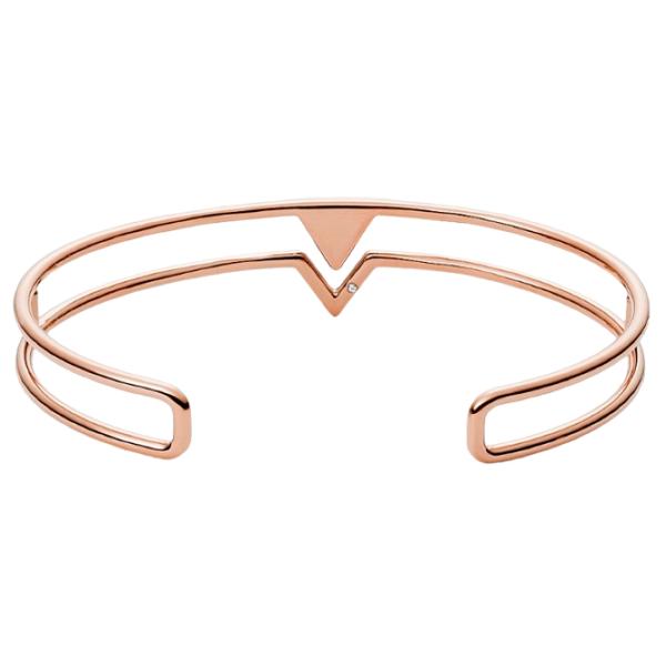 Браслет для женщин FOSSIL JF02643791 Цирконий/ Розовое Золото photo 2