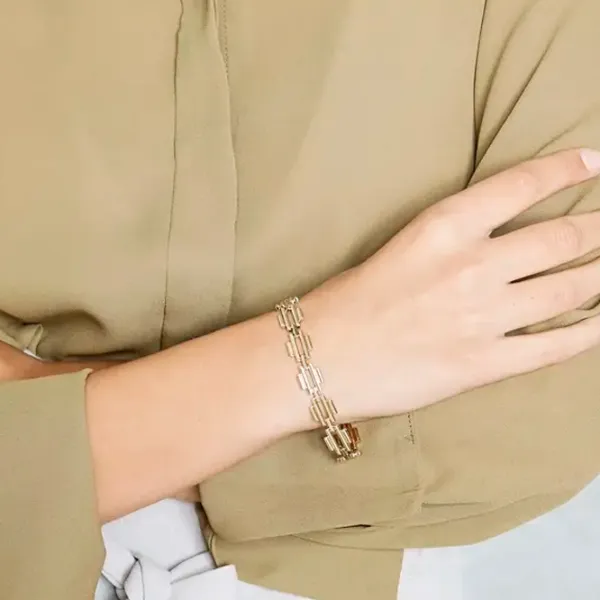 Brățară pentru femei FOSSIL JF02649710 Inox/ Gold photo 2
