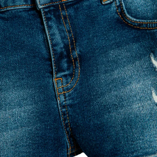 Pantaloni scurți pentru fetiţe Koton 4SKG40042AD 116/ Indigo photo 3 Pantaloni scurți pentru fetiţe Koton 4SKG40042AD 116/ Indigo photo 3