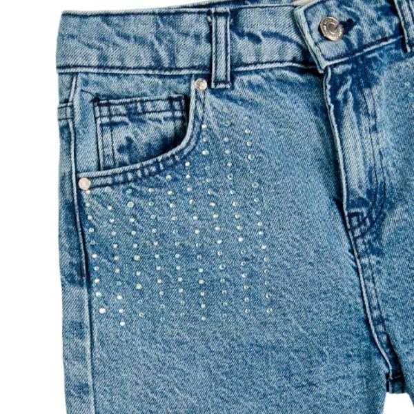 Шорты для девочек Koton 4SKG40013AD 140 / Mid Indigo photo 3 Шорты для девочек Koton 4SKG40013AD 140 / Mid Indigo photo 3