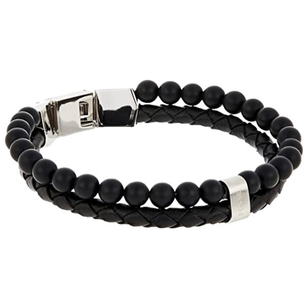 Brățară pentru bărbați FOSSIL JF02763040 Piatră semiprețioasă/ Black photo 2 Brățară pentru bărbați FOSSIL JF02763040 Piatră semiprețioasă/ Black photo 2