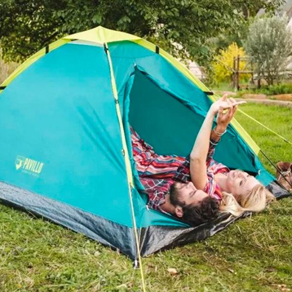 Палатка Bestway Cooldome2 Желтый Синий photo 5