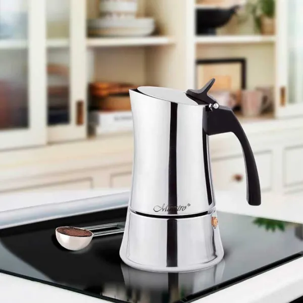 Cafetieră Maestro Mr-1668-4 0.2l / Aluminiu / Inox photo 2