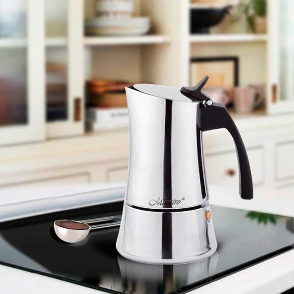 Cafetieră Maestro Mr-1668-4 0.2l / Aluminiu / Inox photo 2