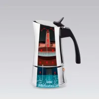 Кофеварка Maestro Mr-1668-4 0.2л / Алюминий / Нержавеющая сталь photo 4