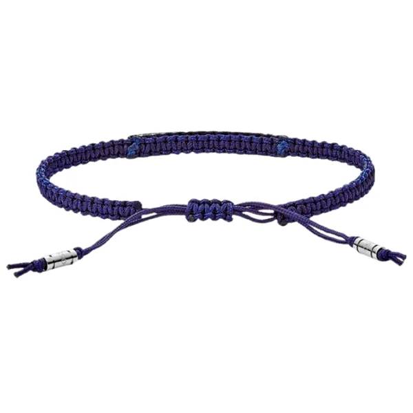 Brățară pentru bărbați FOSSIL JF03127040 Inox/ Blue photo 2 Brățară pentru bărbați FOSSIL JF03127040 Inox/ Blue photo 2