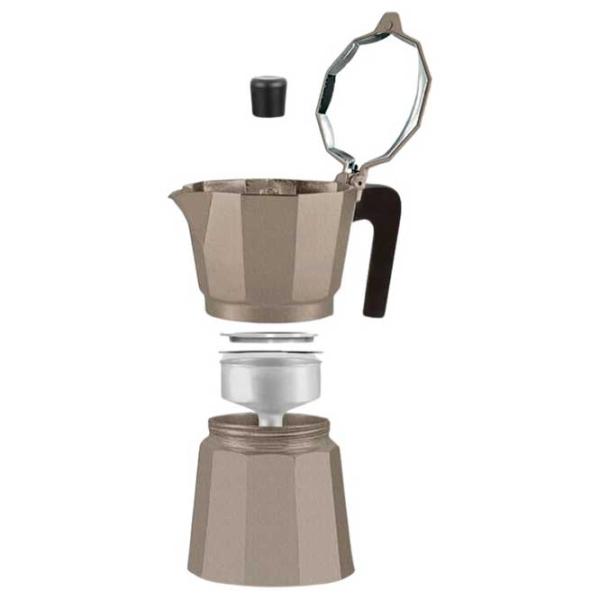Кофеварка Maestro Mr-1666-6 0.3л / Алюминий / Серебряный photo 2