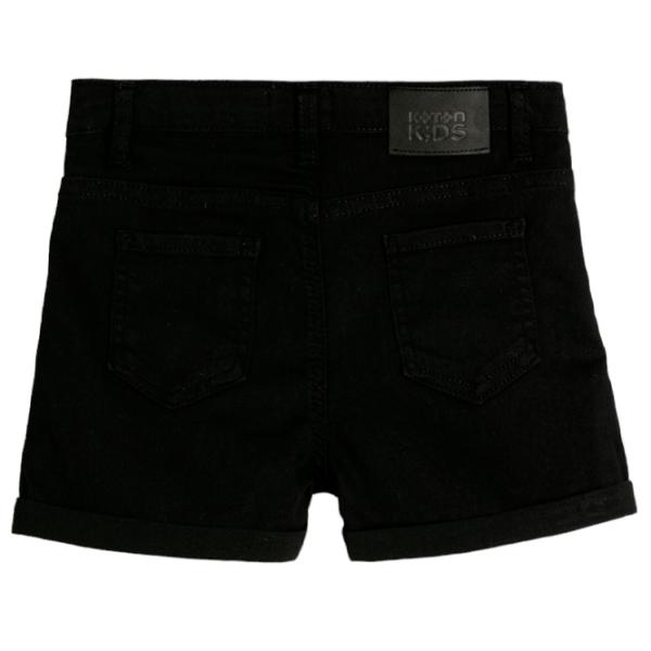 Pantaloni scurți pentru fetiţe Koton 4SKG40015AD 140/ Black photo 2