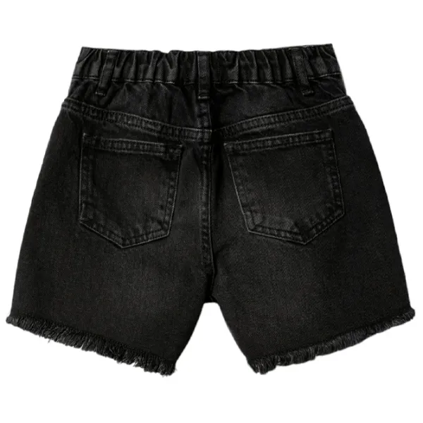 Pantaloni scurți pentru fetiţe Koton 4SKG40019AD 152/ Black photo 2