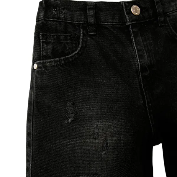 Шорты для девочек Koton 4SKG40019AD 122/ Черный photo 3