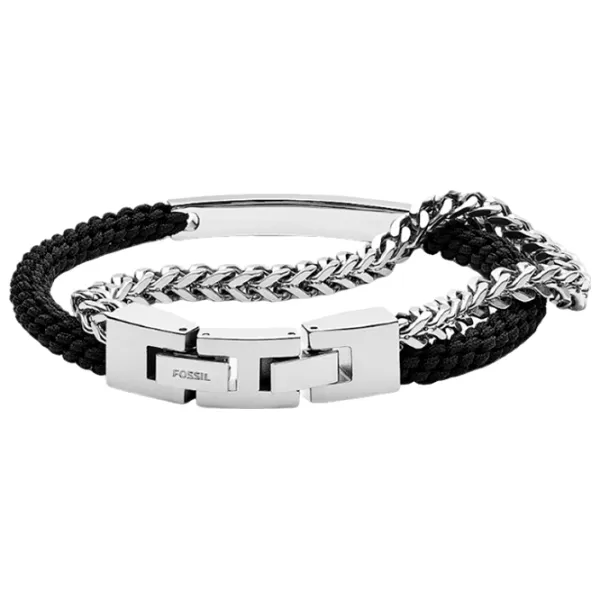 Brățară pentru bărbați FOSSIL JF03325040 Inox/ Silver photo 2