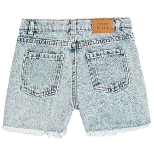 Pantaloni scurți pentru fetiţe Koton 4SKG40017AD 128/ Licht Indigo photo 2 Pantaloni scurți pentru fetiţe Koton 4SKG40017AD 128/ Licht Indigo photo 2