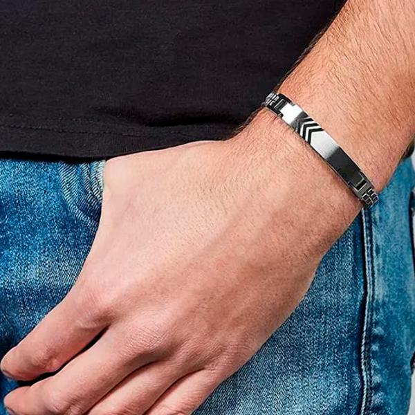 Браслет для мужчин FOSSIL JF03392040 нерж. сталь/ Серебристый photo 3