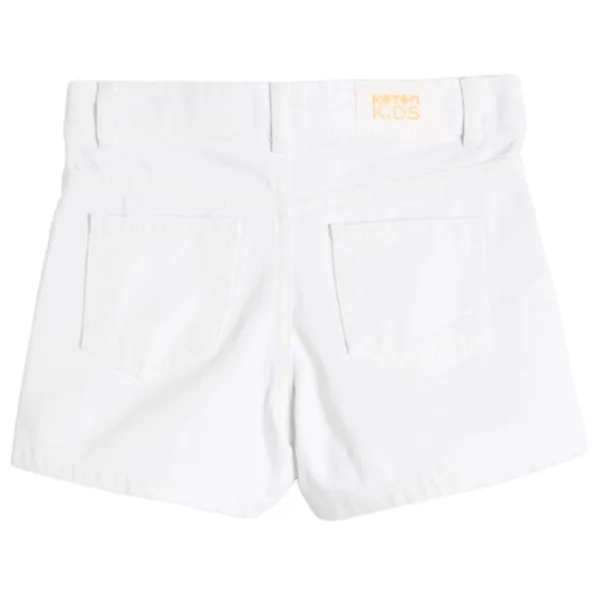 Pantaloni scurți pentru fete Koton 4SKG40024AD 152 / White photo 2 Pantaloni scurți pentru fete Koton 4SKG40024AD 152 / White photo 2