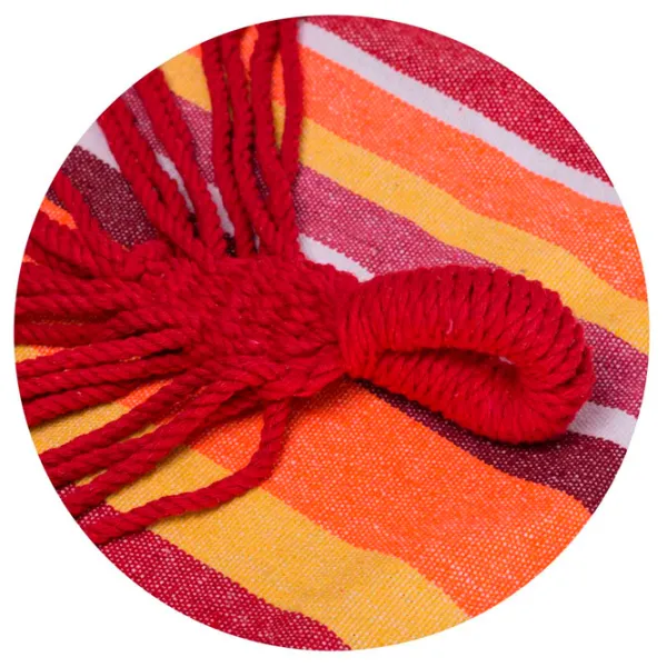 Hamac Sofotel Malaga Single 5488877 100 kg/ Bumbac/ Red photo 5 Hamac Sofotel Malaga Single 5488877 100 kg/ Bumbac/ Red photo 5