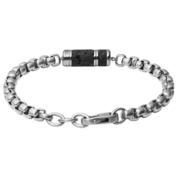 Brățară pentru bărbați FOSSIL JF03687040 Inox/ Silver photo 3 Brățară pentru bărbați FOSSIL JF03687040 Inox/ Silver photo 3