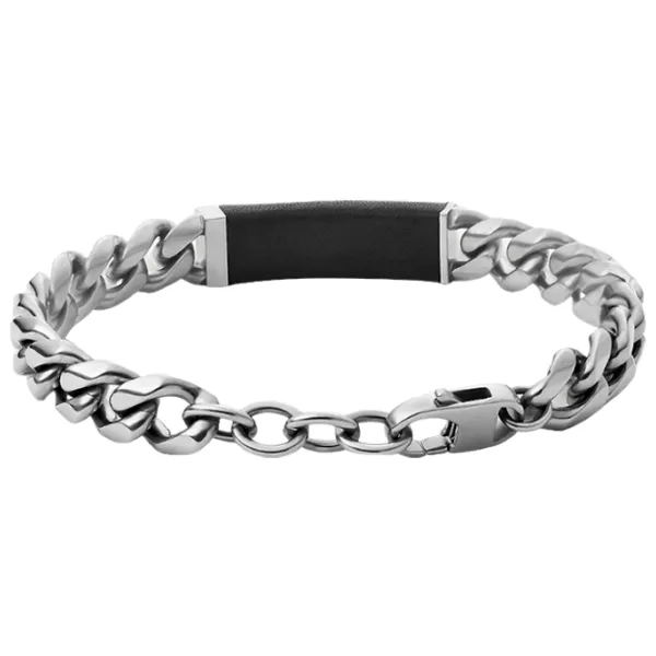Браслет для мужчин FOSSIL JF03724040 нерж. сталь/ Серебристый photo 2 Браслет для мужчин FOSSIL JF03724040 нерж. сталь/ Серебристый photo 2