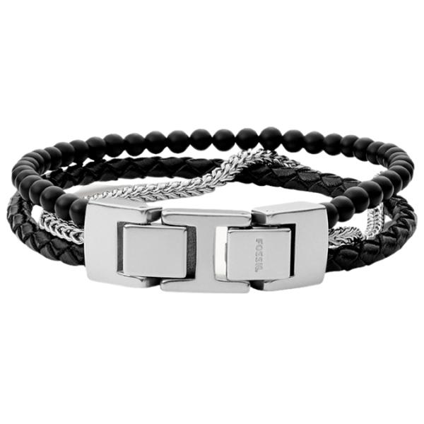 Браслет для мужчин FOSSIL JF03850040 нерж. сталь/ Черный photo 2 Браслет для мужчин FOSSIL JF03850040 нерж. сталь/ Черный photo 2