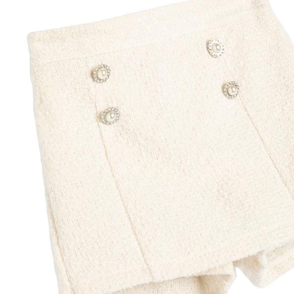 Pantaloni scurți pentru fetiţe Koton 4SMG40038AW 110/ Ecru photo 3 Pantaloni scurți pentru fetiţe Koton 4SMG40038AW 110/ Ecru photo 3