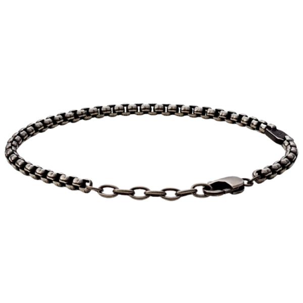 Brățară pentru bărbați FOSSIL JF03915797 Inox/ Gray photo 2 Brățară pentru bărbați FOSSIL JF03915797 Inox/ Gray photo 2