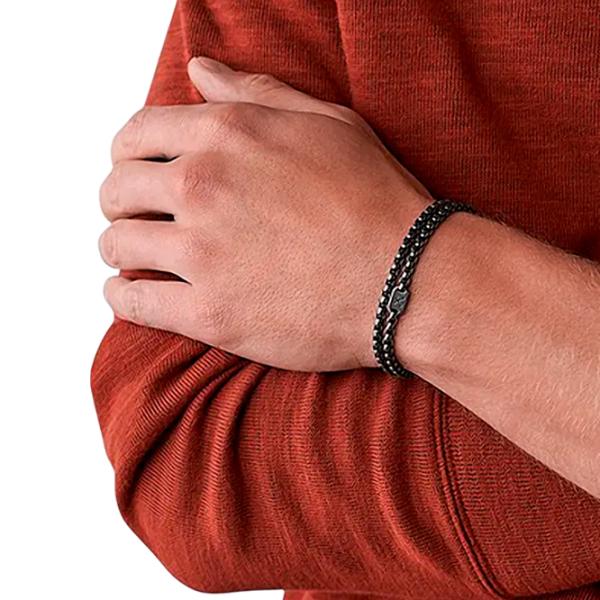 Brățară pentru bărbați FOSSIL JF03916797 Inox/ Gray photo 3