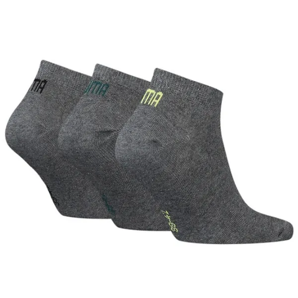 Ciorapi для женщин Puma Unisex Sneaker Plain 3P 43-46/ Grey photo 2