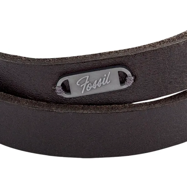 Brățară pentru bărbați FOSSIL JF04128793 Inox/ Black photo 3 Brățară pentru bărbați FOSSIL JF04128793 Inox/ Black photo 3