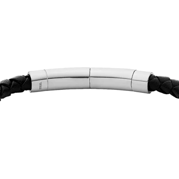 Brățară pentru bărbați FOSSIL JF04226998 Zirconiu/ Black photo 2 Brățară pentru bărbați FOSSIL JF04226998 Zirconiu/ Black photo 2