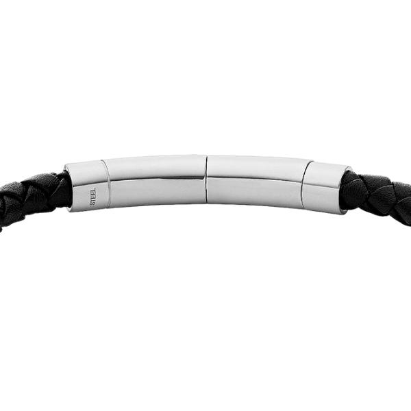 Brățară pentru bărbați FOSSIL JF04226998 Zirconiu/ Black photo 2 Brățară pentru bărbați FOSSIL JF04226998 Zirconiu/ Black photo 2