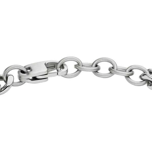 Brățară pentru bărbați FOSSIL JF04342040 Inox/ Silver photo 3 Brățară pentru bărbați FOSSIL JF04342040 Inox/ Silver photo 3