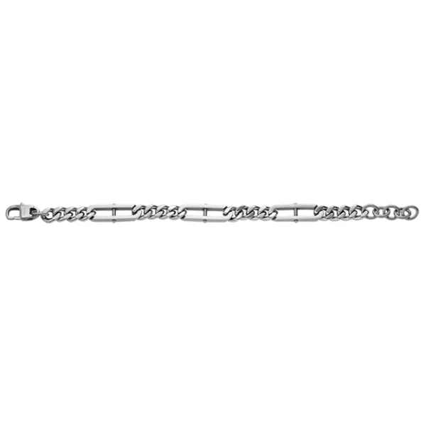 Brățară pentru bărbați FOSSIL JF04342040 Inox/ Silver photo 4 Brățară pentru bărbați FOSSIL JF04342040 Inox/ Silver photo 4