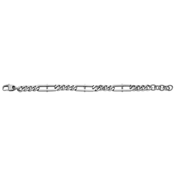 Brățară pentru bărbați FOSSIL JF04342040 Inox/ Silver photo 4 Brățară pentru bărbați FOSSIL JF04342040 Inox/ Silver photo 4