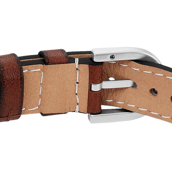 Brățară pentru bărbați FOSSIL JF04398040 Inox/ Brown photo 3