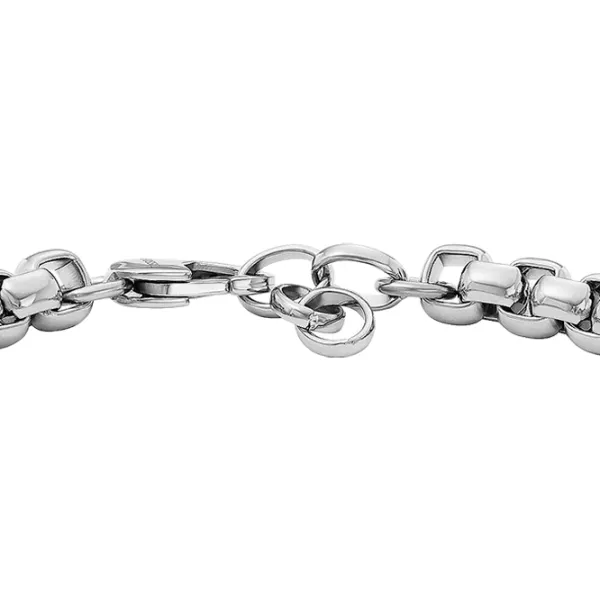 Brățară pentru bărbați FOSSIL JF04400040 Inox/ Silver photo 2 Brățară pentru bărbați FOSSIL JF04400040 Inox/ Silver photo 2