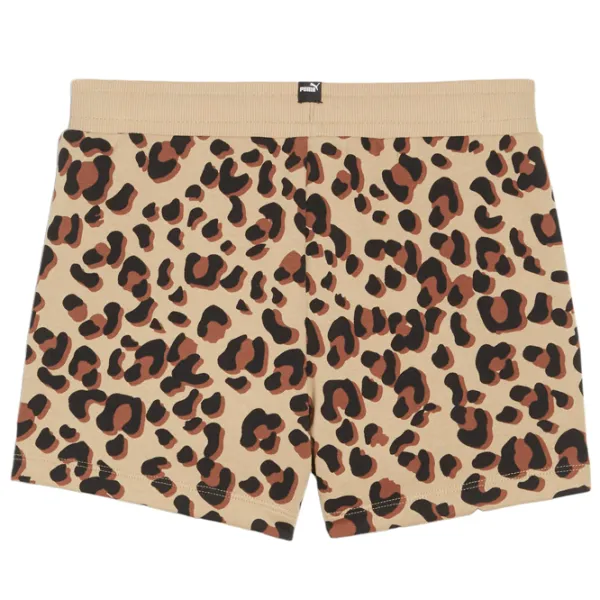 Шорты для девочек Puma Ess+ Animal Shorts Tr G 140/ Prairie Tan photo 2 Шорты для девочек Puma Ess+ Animal Shorts Tr G 140/ Prairie Tan photo 2