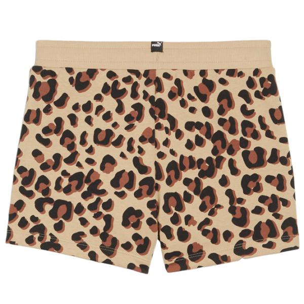 Шорты для девочек Puma Ess+ Animal Shorts Tr G 140/ Prairie Tan photo 2 Шорты для девочек Puma Ess+ Animal Shorts Tr G 140/ Prairie Tan photo 2