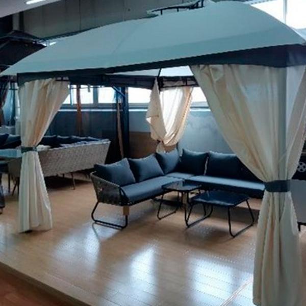 Палатка Gazebo Savona Черный Серый photo 2 Палатка Gazebo Savona Черный Серый photo 2