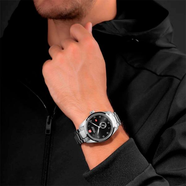 Ceas de mână pentru bărbați Swiss Military Hanowa SMWGH0000704 Cuarț/ 42 mm photo 4 Ceas de mână pentru bărbați Swiss Military Hanowa SMWGH0000704 Cuarț/ 42 mm photo 4