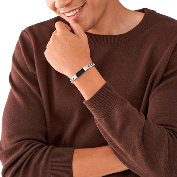 Браслет для мужчин FOSSIL JF04414040 нерж. сталь/ Серебристый photo 5