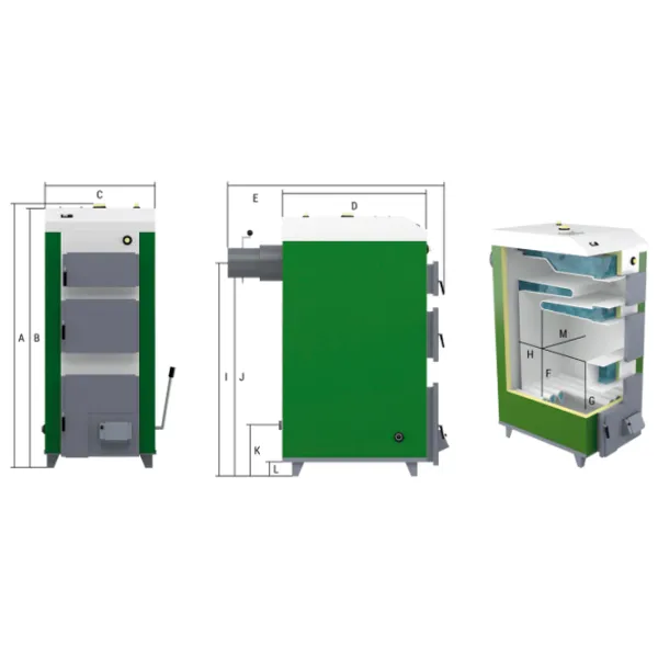 Cazan pe combustibil solid Drewmet DREX 20 kW 1.7 20 kW/ 200 m² photo 5 Cazan pe combustibil solid Drewmet DREX 20 kW 1.7 20 kW/ 200 m² photo 5