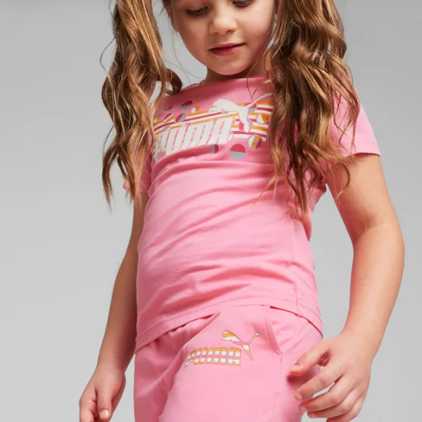 Шорты для девочек Puma Ess+ Summer Camp Shorts Tr Fast 110/ Розовый photo 5 Шорты для девочек Puma Ess+ Summer Camp Shorts Tr Fast 110/ Розовый photo 5