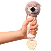 Мягкая игрушка BabyOno Animals Otter Magie 738 0+/ Коричневый photo 4