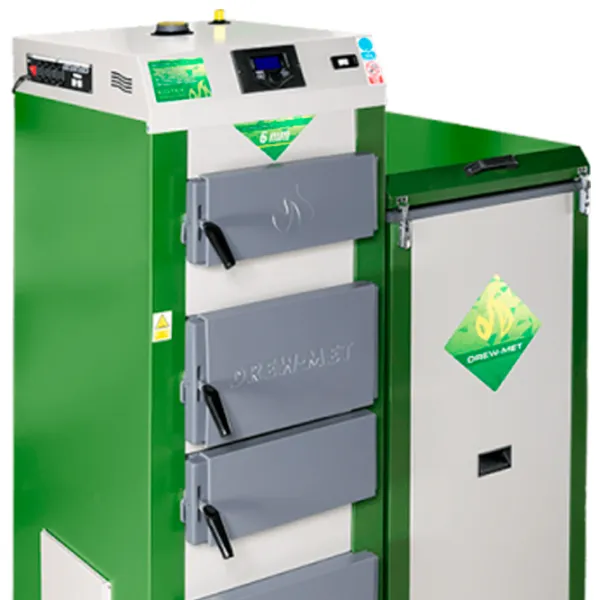 Cazan pe combustibil solid Drewmet Eco-Prim Kompact 12 kW 1.3 U 12 kW/ 100 m² photo 2 Cazan pe combustibil solid Drewmet Eco-Prim Kompact 12 kW 1.3 U 12 kW/ 100 m² photo 2