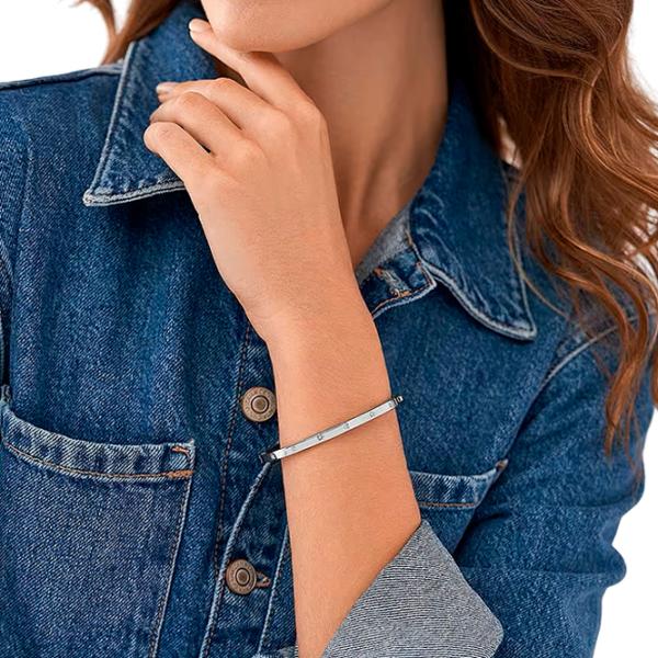 Brățară pentru femei FOSSIL JF04420040 Inox/ Silver photo 2 Brățară pentru femei FOSSIL JF04420040 Inox/ Silver photo 2