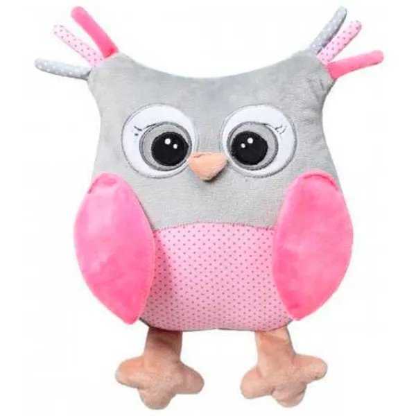 Jucărie moale BabyOno Animals Owl Sofia 0+/ Gray photo 3 Jucărie moale BabyOno Animals Owl Sofia 0+/ Gray photo 3
