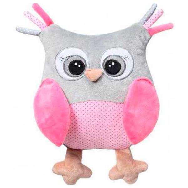 Jucărie moale BabyOno Animals Owl Sofia 0+/ Gray photo 3 Jucărie moale BabyOno Animals Owl Sofia 0+/ Gray photo 3