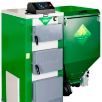 Cazan pe combustibil solid Drewmet ECO-PRIM KOMPACT 23 KW 2.0 "U" 23 kW/ 200 m² photo 2