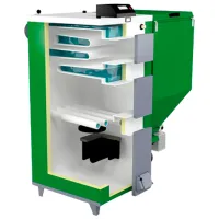 Cazan pe combustibil solid Drewmet ECO-PRIM KOMPACT 23 KW 2.0 "U" 23 kW/ 200 m² photo 5